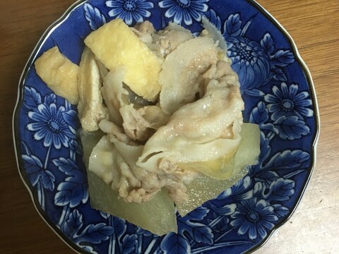 簡単！豚バラ大根煮！